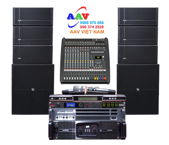 Bộ dàn âm thanh đám cưới Hà Tĩnh VM-DC006